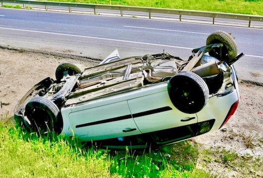 rollover car accident