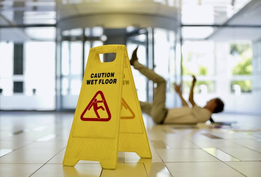 caution wet floor